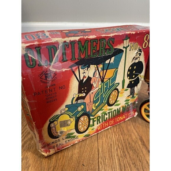 OLDTIMERS No. 80 TradeMark Modern Toys Friction Car Made in Japan Antique AS IS - Picture 10 of 11